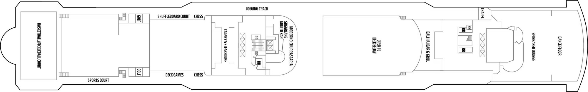 Deck 13 plan